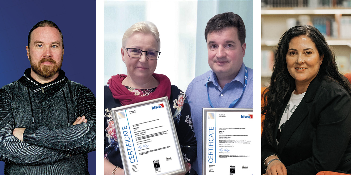 Kuvassa vasemmalta: Rami Kokkala, Nina Raula, Ari-Pekka Ketola ja Satu Ylisiurua-Hemminki.